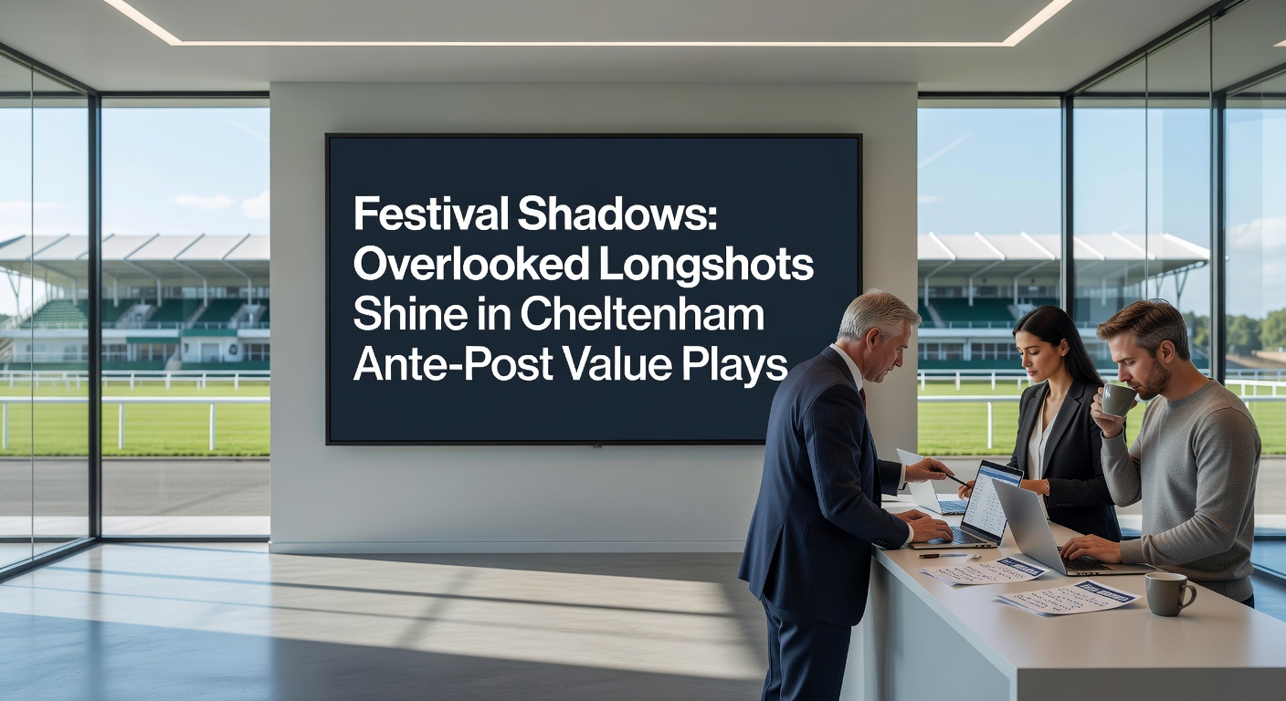 Ante-post odds comparison chart highlighting longshot drifts and contractions leading into Cheltenham Festival