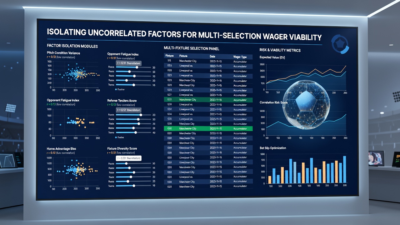 Chart displaying covariance analysis between soccer betting factors