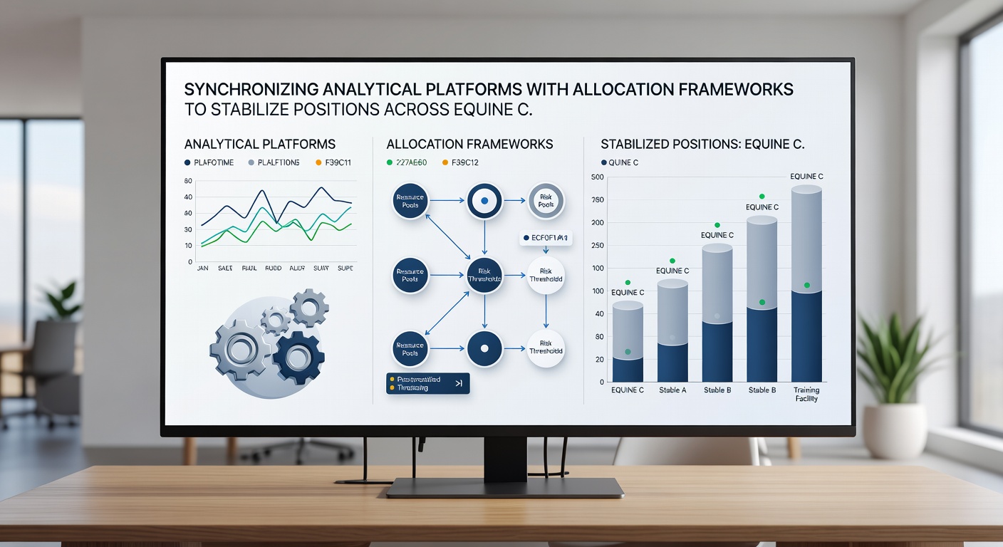 Split-screen view of horse racing odds matrix and football match probability engine feeding into a unified allocation dashboard