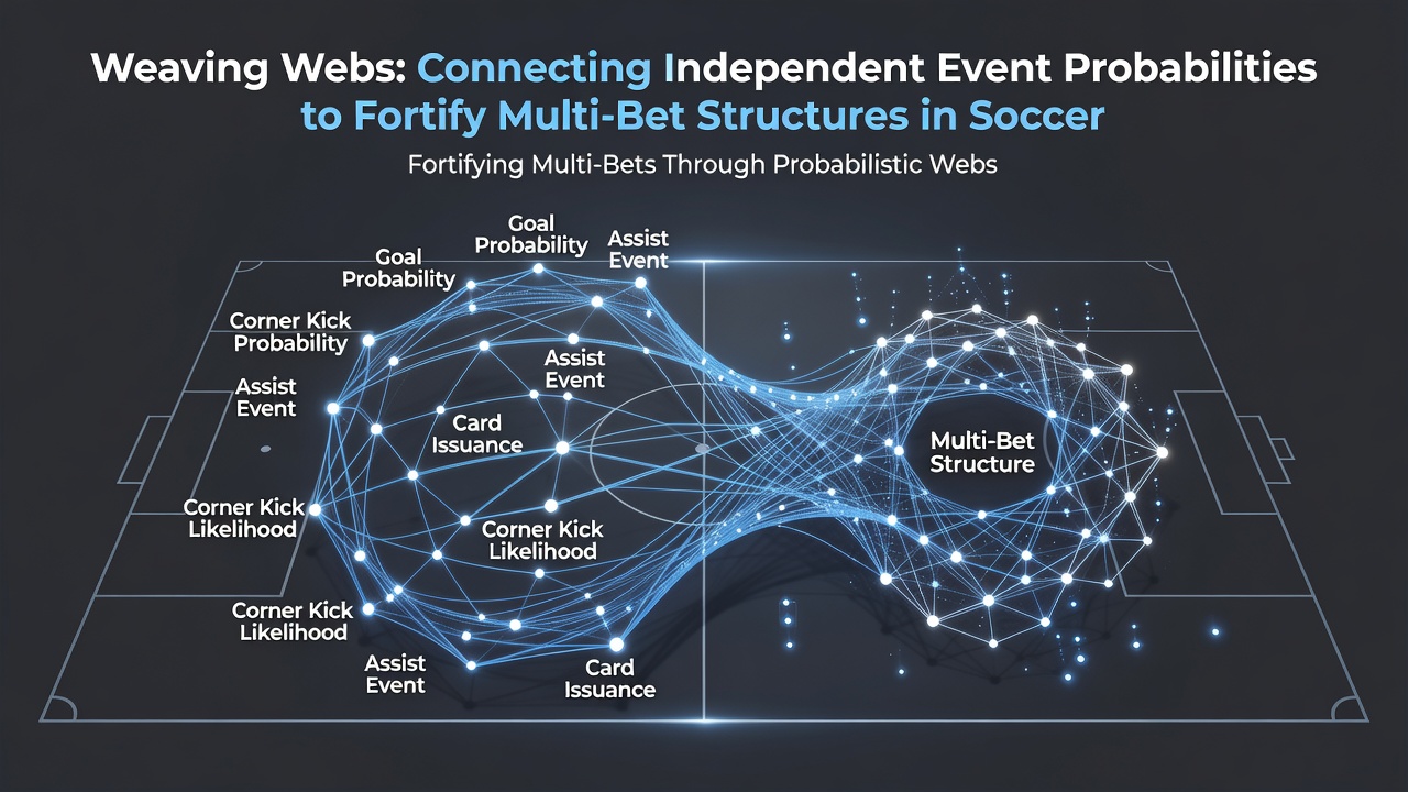Chart showing probability multiplication across independent soccer match events